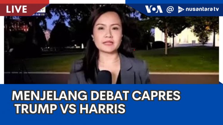 Laporan VOA untuk NTV: Menjelang Debat Capres Trump vs Harris