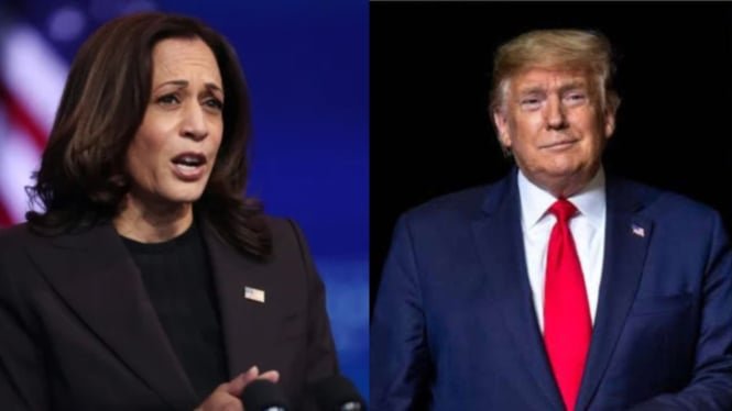 Momen Kamala Harris Ejek Donald Trump Sepanjang Debat Capres AS