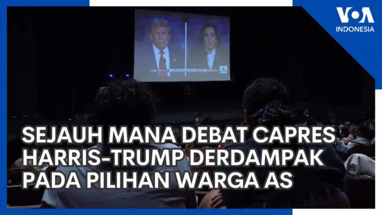 Sejauh Mana Debat Capres Harris-Trump Derdampak pada Pilihan Warga AS