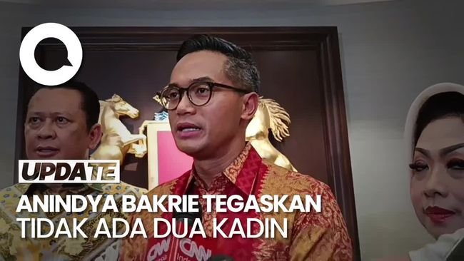 Jadi Ketum Versi Munaslub, Anindya Bakrie Tegaskan Tak Ada Dua Kadin