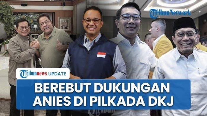 Berebut Dukungan Anies Baswedan di Pilkada Jakarta, Apa Syaratnya Agar Bisa Didukung Eks Capres?