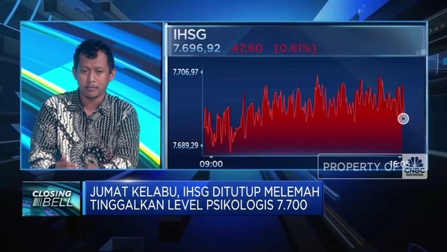 Video: Jumat Kelabu, IHSG Melemah & Tinggalkan Level 7.700