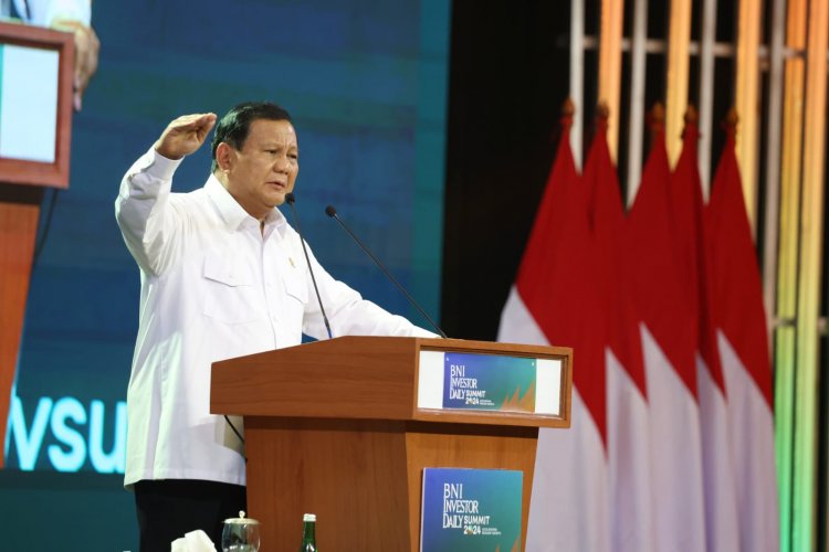 BNI Investor Daily Summit 2024, Prabowo Ungkap Landasan Fundamental Keberlanjutan