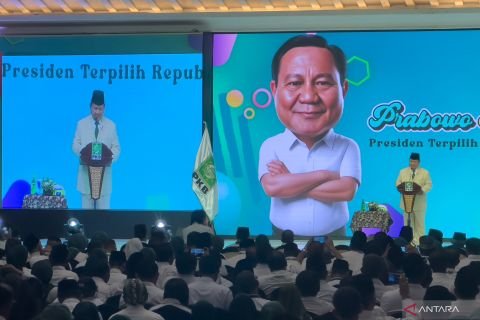 Prabowo: Walau pemilu dukung capres lain, tapi saya yakin PKB akan kembali - ANTARA News Jawa Barat