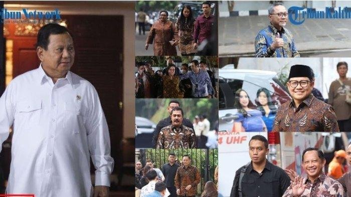 Berikut Daftar 107 Calon Menteri dan Wamen Kabinet Prabowo-Gibran, Besok Dikumpulkan di Hambalang