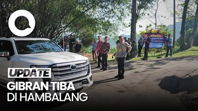 Video Gibran Tiba di Hambalang Hadiri Pembekalan Calon Wakil Menteri