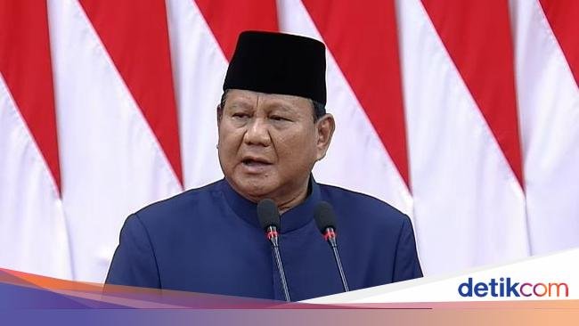 Poin-poin Penting Pidato Perdana Presiden Prabowo Subianto