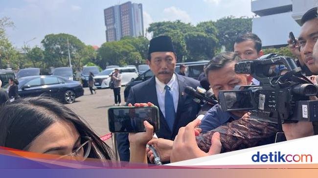 Luhut Datang Lagi ke Istana, Hadiri Pelantikan Penasihat dan Utusan Khusus