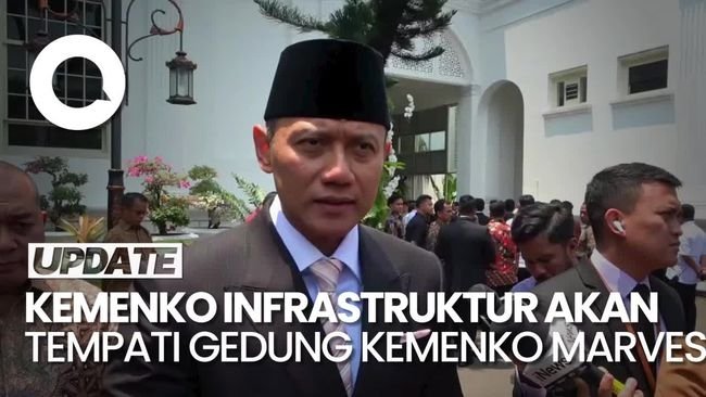 Video: AHY Akan Berkantor di Gedung Kemenko Marves, Bekas Kantor Luhut