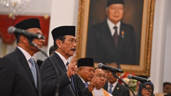 2 Jabatan Penting Luhut di Pemerintahan Prabowo