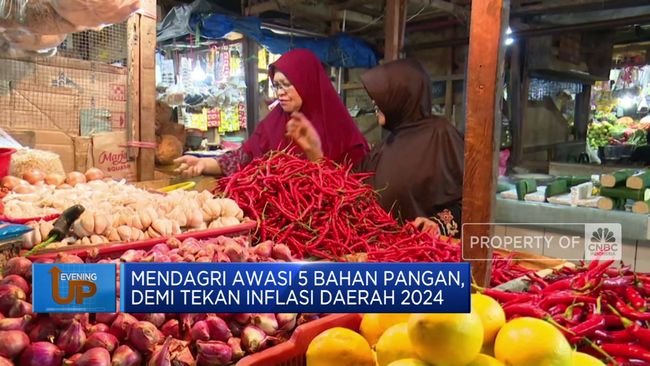 Video: Tekan Inflasi Daerah, Mendagri Awasi 5 Bahan Pangan