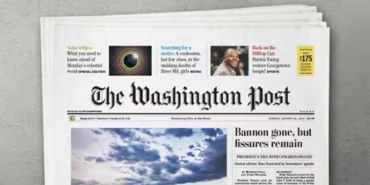 Washington Post Kehilangan 200.000 Pelanggan Usai Tolak Dukung Capres