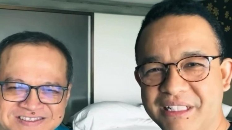 Anies Pamer Foto Berdua dengan Prabowo di Kamar Hotel