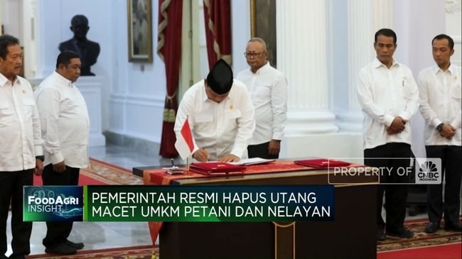 Video: Pemerintah Resmi Hapus Utang Nelayan dan Petani