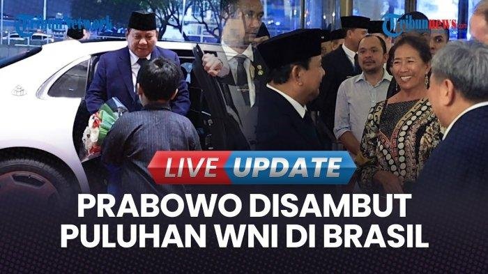 Cerita WNI di Brasil Sambut Antusias Kedatangan Prabowo, Bahagianya Vina Bisa Jabat Tangan Prabowo