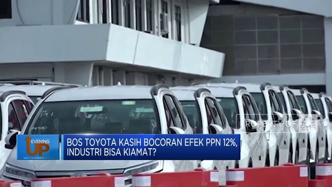 Video: Bos Toyota Kasih Bocoran Efek PPN 12%, Industri Bisa Kiamat?