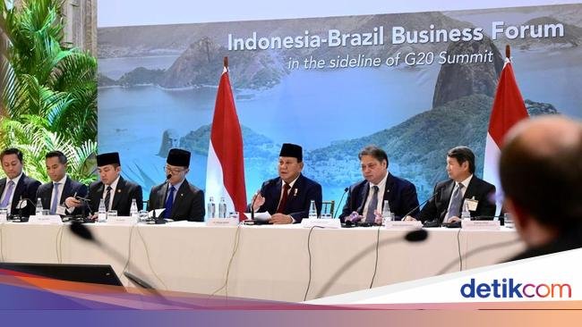 Indonesia-Brasil Teken Kerja Sama Bisnis Senilai Rp 41,8 Triliun