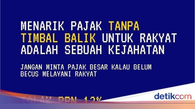 Ramai Tolak PPN Jadi 12% Pakai Latar Garuda Biru, Kemenkeu Buka Suara