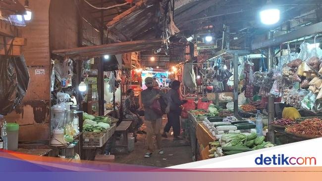 Begini Kondisi Pasar Tradisional di Tengah Lesunya Daya Beli