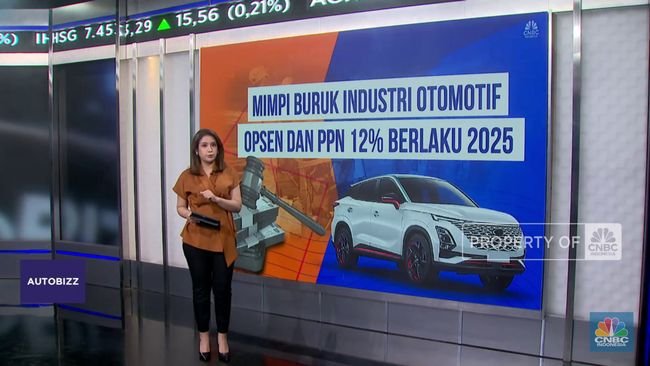 Video : Mimpi Buruk Industri Otomotif, Opsen dan PPN 12% Berlaku 2025