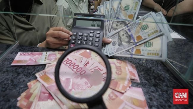 Rupiah Menguat Tipis ke Rp16.307