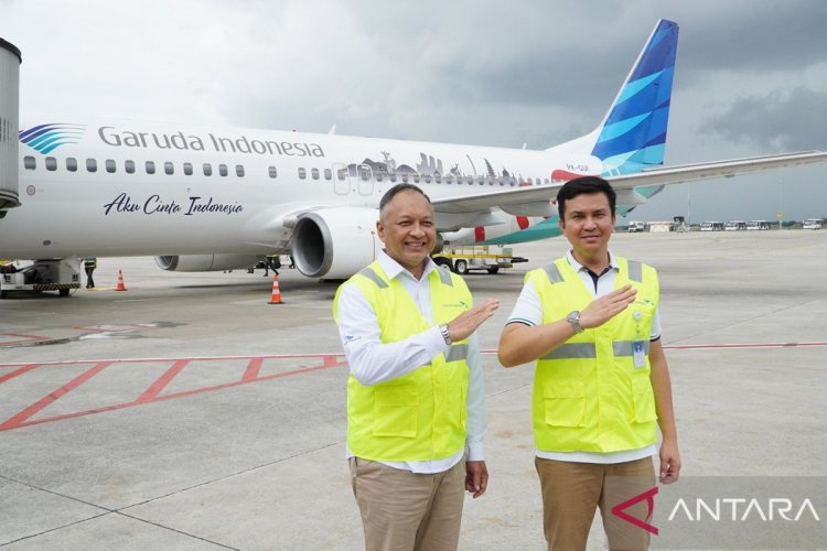 Garuda menerbangkan 77.552 penumpang pada natal dan tahun baru