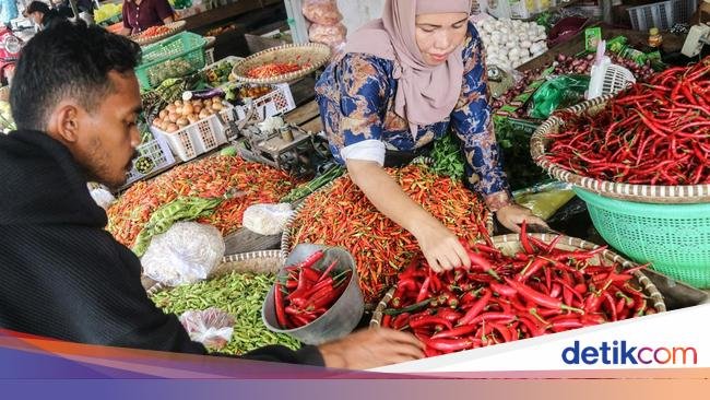 Harga Sembako Jatim 20 Januari 2025, Cabai Rawit Turun Rp 4 Ribuan