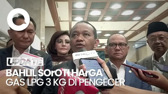 Video: Bahlil Sebut Harga LPG 3 Kg di Masyarakat Harusnya Rp 15-16 Ribu