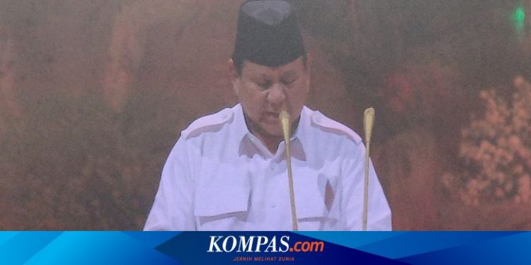 Jadi Capres 2029, Prabowo: Nanti Ada Pengamat Bilang "Prabowo Ambisi"