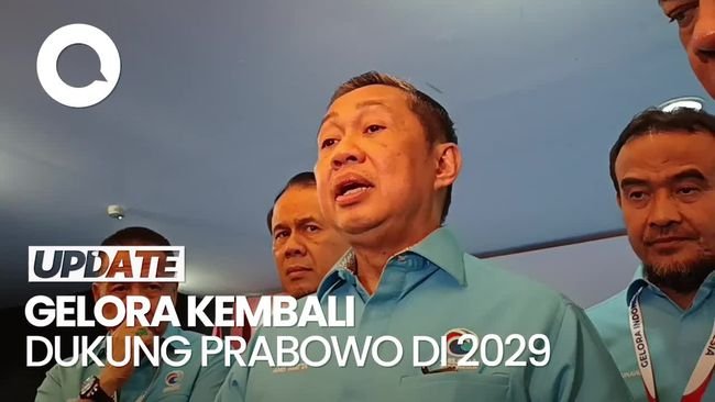 Video: Partai Gelora Dukung Prabowo Capres 2029